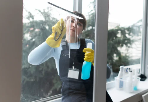 Nettoyage de vitres intérieures et extérieures à Pierres